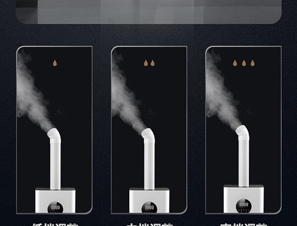 Simple Model –4 Heads 24L Large Humidifier For Commercial，top Fill Humidifiers，mobile Humidifier Suitable For Industrial、Commercial、office Enviro