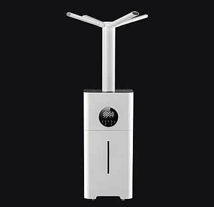 4 Heads 24L Large Humidifier For Commercial，top Fill Humidifiers,three Gear Adjustable Spray Volume With Four-way Spray Head And 12h Timing Function，mobile Humidifier Suitable For Industrial、Commercial、office Enviro