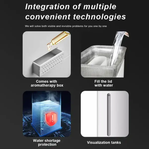 LIANXIANG – 13L Home Floor Standing Cool Mist Ultrasonic Air Humidifiers SC-D2403 Cool Mist With Child Lock And Light