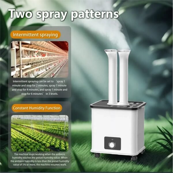 Simple Model –10 Heads 30L Large  Ultrasonic Humidifier For Commercial Industrial Air Purifier Humidifier Industrial Humidifier