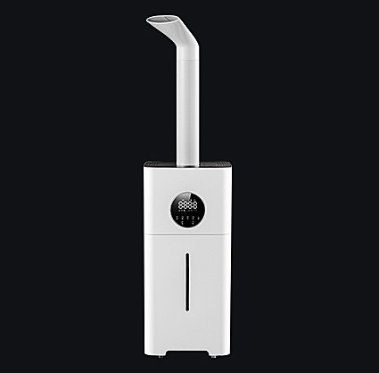 4 Heads 24L Large Humidifier For Commercial，top Fill Humidifiers,three Gear Adjustable Spray Volume With Four-way Spray Head And 12h Timing Function，mobile Humidifier Suitable For Industrial、Commercial、office Enviro