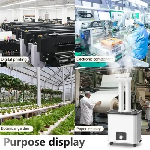 Simple Model –10 Heads 30L Large  Ultrasonic Humidifier For Commercial Industrial Air Purifier Humidifier Industrial Humidifier