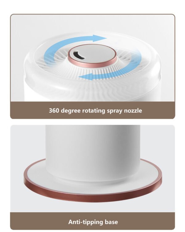 H8554e4fb47e24470bf485c17f9ed1e39K LIANXIANG - 8.0L Home Floor Standing Cool Mist Ultrasonic Air Humidifiers H-2105C