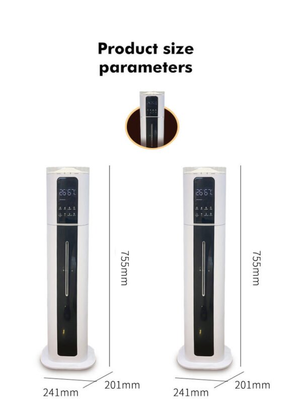 LIANXIANG - 11L Home Floor Standing Cool Mist Ultrasonic Air Humidifiers SC-D2102