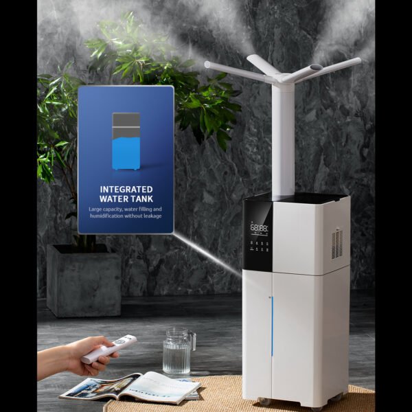 LIANXIANG – 4 Heads 24L Large Ultrasonic Humidifier For Commercial Industrial Air Purifier Humidifier Industrial Humidifier