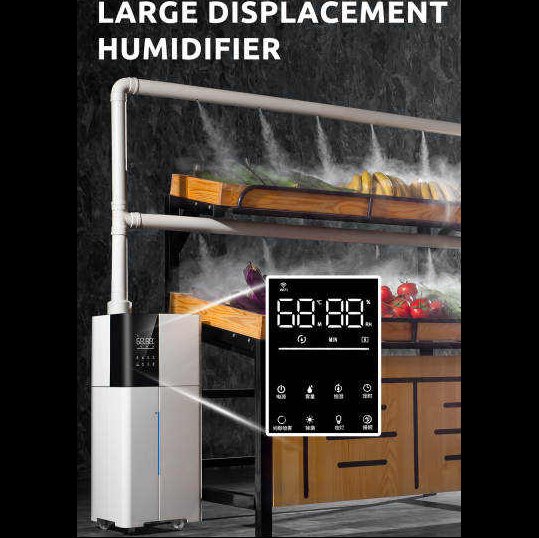 LIANXIANG – 4 Heads 24L Large Ultrasonic Humidifier For Commercial Industrial Air Purifier Humidifier Industrial Humidifier