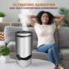 H-1802 Desktop Humidifier (4) 4L Home Cool Mist Ultrasonic Humidifier H-1802 | LIANXIANG